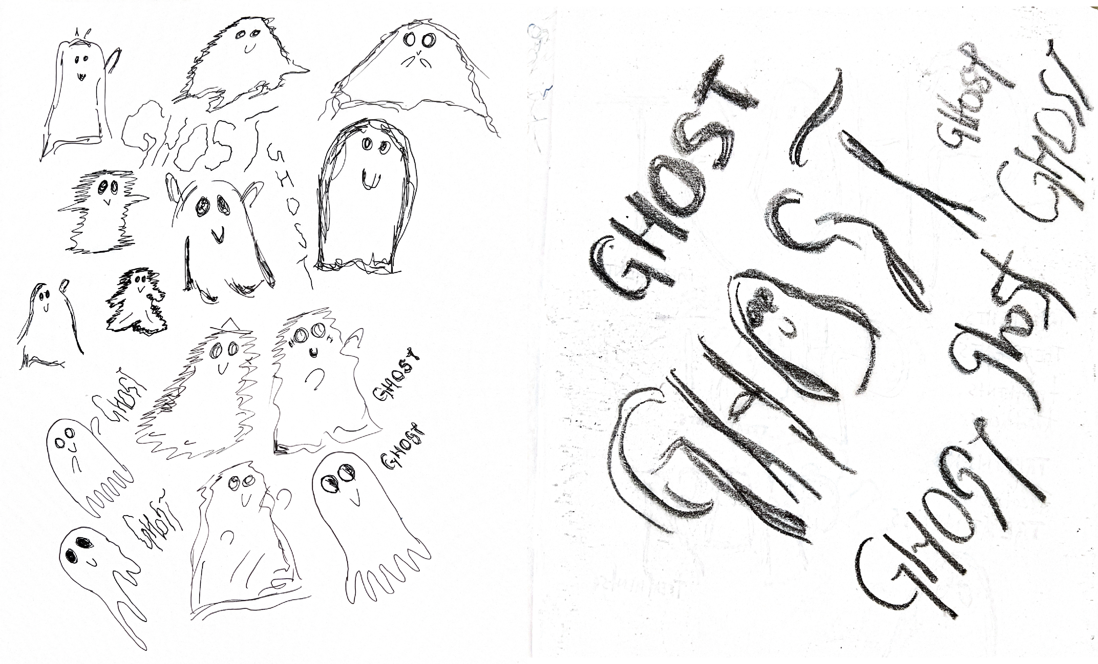 Ghost sketches